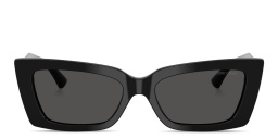 تسوق نظارات شمسية طراز كات آي بشعار چي سي جيمي تشو بلون أسود أونلاين.