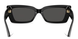 تسوق نظارات شمسية طراز كات آي بشعار چي سي جيمي تشو بلون أسود أونلاين.