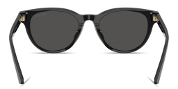 Shop JIMMY CHOO Logo Signature Panthos Sunglasses in Black online.