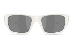 Shop Oakley Masseter Rectangle Sunglasses in White online.