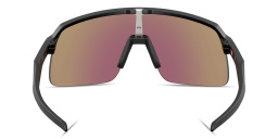 Shop Oakley Sutro Lite Half-Rim Rectangle Sunglasses in Black online.