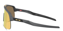 Shop Oakley Sutro Lite Half-Rim Rectangle Sunglasses in Matte Grey online.