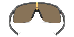 Shop Oakley Sutro Lite Half-Rim Rectangle Sunglasses in Matte Grey online.