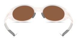 تسوق نظارات شمسية آي جاكيت ريداكس بإطار بيضاوي اوكلي بلون أبيض أونلاين.