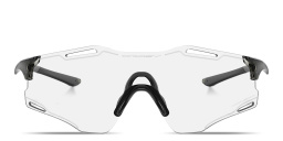 Oakley Cybr Zero Unisex Rimless Rectangle Sunglasses in Grey – Product Photo 1