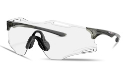 Oakley Cybr Zero Unisex Rimless Rectangle Sunglasses in Grey – Product Photo 2