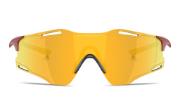 Oakley Cybr Zero Unisex Rimless Rectangle Sunglasses in Red – Product Photo 1