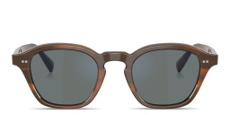 تسوق نظارات شمسية أيلز بإطار مربّع للجنسين أوليفر بيبلز بلون سيكامور أونلاين.