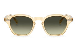 تسوق نظارات شمسية أيلز بإطار مربّع للجنسين أوليفر بيبلز بلون بني فاتح شفاف أونلاين.