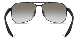 تسوق نظارات شمسية طراز بايلوت بتوقيع العلامة برادا لينيا روسا بلون أسود أونلاين.