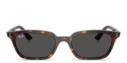 Shop Ray-Ban Zaya Unisex Pillow Sunglasses in Havana online.