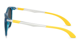 Ray-Ban Junior Kids Panthos Sunglasses in Blue – Product Photo 3