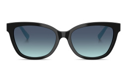 تسوق نظارات شمسية تيفاني تي طراز كات آي تيفاني أند كو بلون أسود أونلاين.