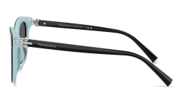 Shop TIFFANY Tiffany HardWear Square Sunglasses in Black online.
