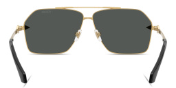 VERSACE Medusa Pilot Sunglasses in Gold – Product Photo 4