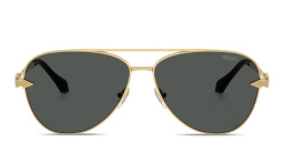 VERSACE Avanti Pilot Sunglasses in Gold – Product Photo 1