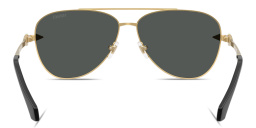 VERSACE Avanti Pilot Sunglasses in Gold – Product Photo 4