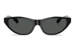 VERSACE Medusa Cat-Eye Sunglasses in Black – Product Photo 1
