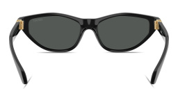 VERSACE Medusa Cat-Eye Sunglasses in Black – Product Photo 4