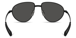 Shop Moncler Vizla Unisex Pilot Sunglasses in Matte Black online.