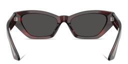 Shop OLIVER PEOPLES Khaite Cat-Eye Sunglasses in Bordeaux online.