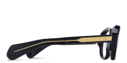 Shop JACQUES MARIE MAGE Richard Unisex Wide Aviator Eyeglasses in Blue online.