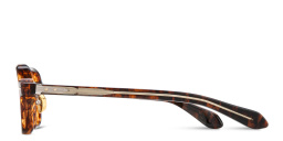 Shop JACQUES MARIE MAGE Holden Unisex Square Eyeglasses in Polished Havana online.