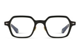 Shop JACQUES MARIE MAGE Holden Unisex Square Eyeglasses in Black online.