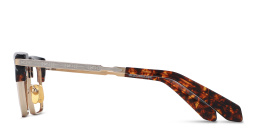 Shop JACQUES MARIE MAGE Alin Unisex Square Eyeglasses in Tortoise online.