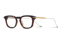 Shop JACQUES MARIE MAGE William Unisex Square Eyeglasses in Havana online.