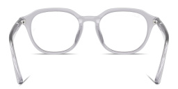 تسوق نظارات طبية أوبتيكس بإطار مربّع راي بان بلون رمادي فاتح شفاف أونلاين.