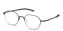 Shop ic! berlin Nori Unisex Panthos Eyeglasses in Matte Black online.