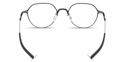 Shop ic! berlin Nori Unisex Panthos Eyeglasses in Matte Black online.