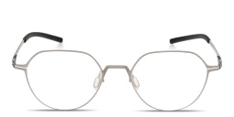 Shop ic! berlin Nori Unisex Panthos Eyeglasses in Shiny Graphite online.