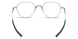 Shop ic! berlin Nori Unisex Panthos Eyeglasses in Shiny Graphite online.