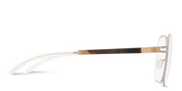 Shop MYKITA Meryl Unisex Square Eyeglasses in Gold online.