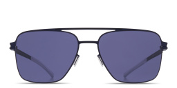 تسوق نظارات شمسية بيرني طراز أفياتور للجنسين ميكيتا بلون أزرق داكن وأسود أونلاين.
