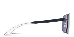 Shop MYKITA Bernie Unisex Aviator Sunglasses in Navy & Black online.