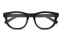 GUCCI Web Square Eyeglasses in Black – Product Photo 1