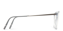 Shop Silhouette Illusion Lite Unisex Square Eyeglasses in Clear online.