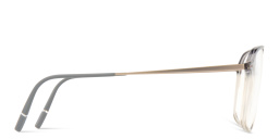 Shop Silhouette Illusion Lite Aviator Eyeglasses in Transparent Grey online.