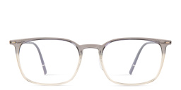 Shop Silhouette Illusion Lite Square Eyeglasses in Transparent Grey online.