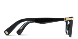 Shop Cartier Première de Cartier Rectangle Eyeglasses in Black online.