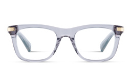 Shop Cartier Première de Cartier Rectangle Eyeglasses in Transparent Grey online.