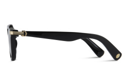Shop Cartier Première de Cartier Square Sunglasses in Black online.