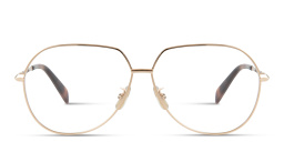Shop CELINE Metal Cat-Eye Eyeglasses in Gold online.