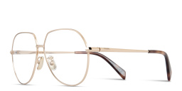 Shop CELINE Metal Cat-Eye Eyeglasses in Gold online.