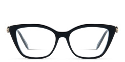 BVLGARI Serpenti Forever Cat-Eye Eyeglasses in Black – Product Photo 1