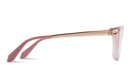 BVLGARI Serpenti Forever Cat-Eye Eyeglasses in Rose – Product Photo 3