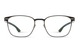 Shop ic! berlin Tilmann Square Eyeglasses in Black online.